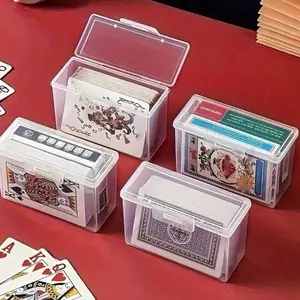 10 pcs Clear card storage display box