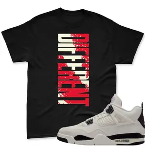 DIFFERENT Graphic Tee Shirt To Match AJ 4 Flight Club, 4 Flight Club Sneaker Matching Shirt, Flight Club 4s Shirt, Fashion Clothes, Stylish Unisex Shirt