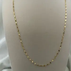14k gold 19.5" chain