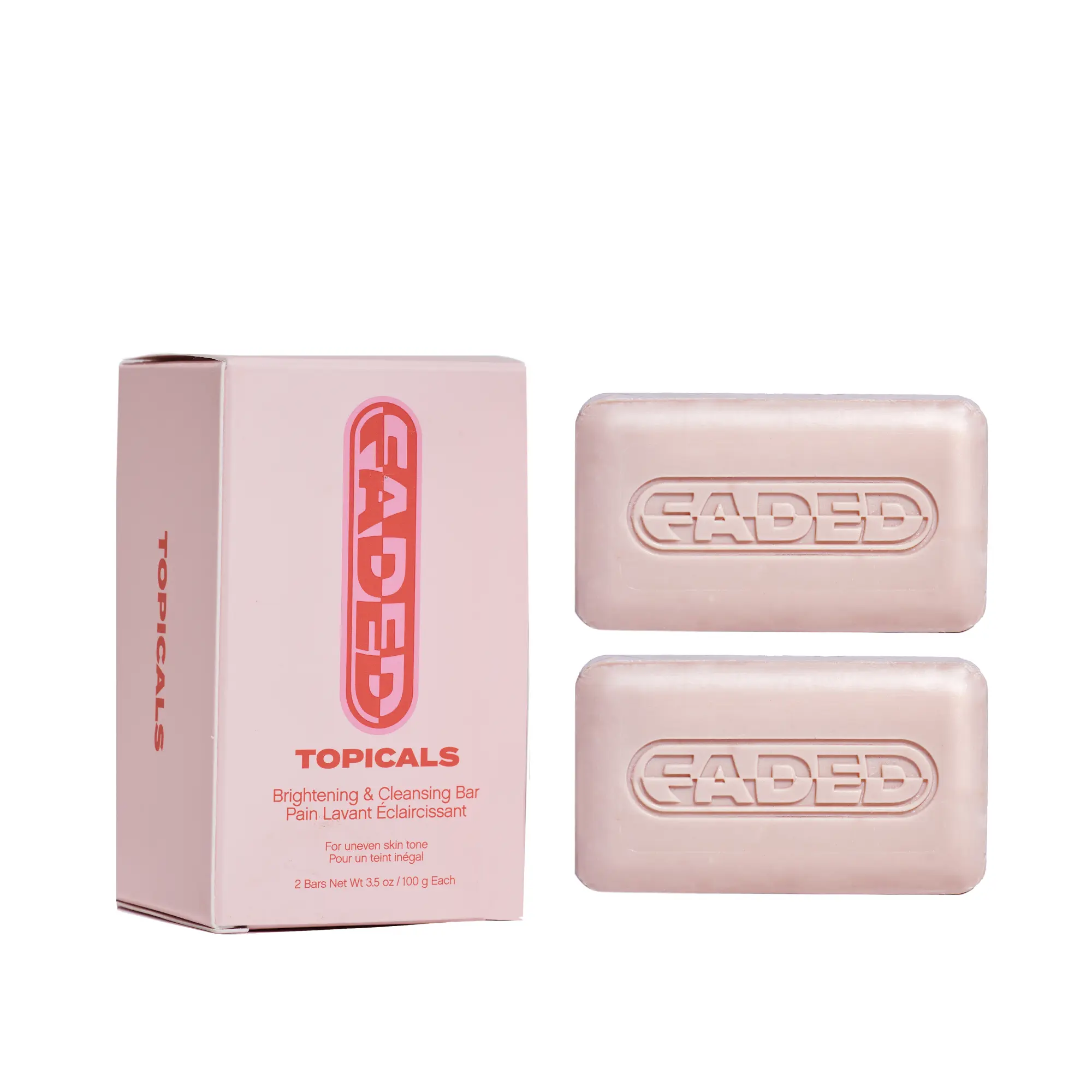 Faded Brightening Cleansing Bar (2 Pack) - For Dark Spots + Discoloration