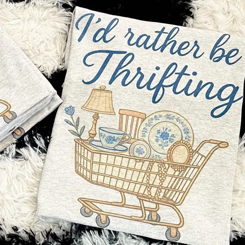 I’d rather be thrifting tshirt/sweatshirt