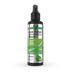 Green Royalty Hair Growth Tonic Spray (8oz) - Haircare, Minoxidil/Bergamot/Collagen Infused, Sulfate-Free, Alcohol-Free, Gentle, Lightweight Normal Liquid Daily Cleanser for Adults, Unisex, US-Friendly