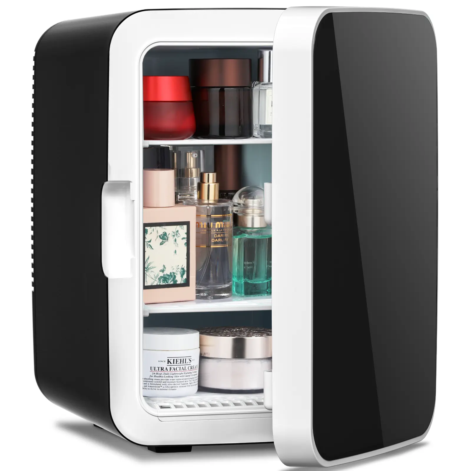 Antarctic Star 10L (2.6 Gal) Portable Compact Mini Fridge with AC/DC Adapters, Efficient Cooling (86°F to 40°F in 3h), Versatile for Small Spaces, Camping, Boating, Black,back to school,back to school haul