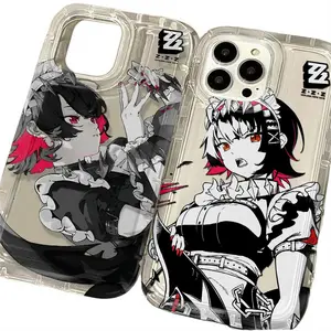 Zenless Zone Zero Ellen Joe Clear Phone Cases For iPhone 17 16 15 14 13 12 11 Promax Pro Air Plus Airbag Shockproof Protective Cover