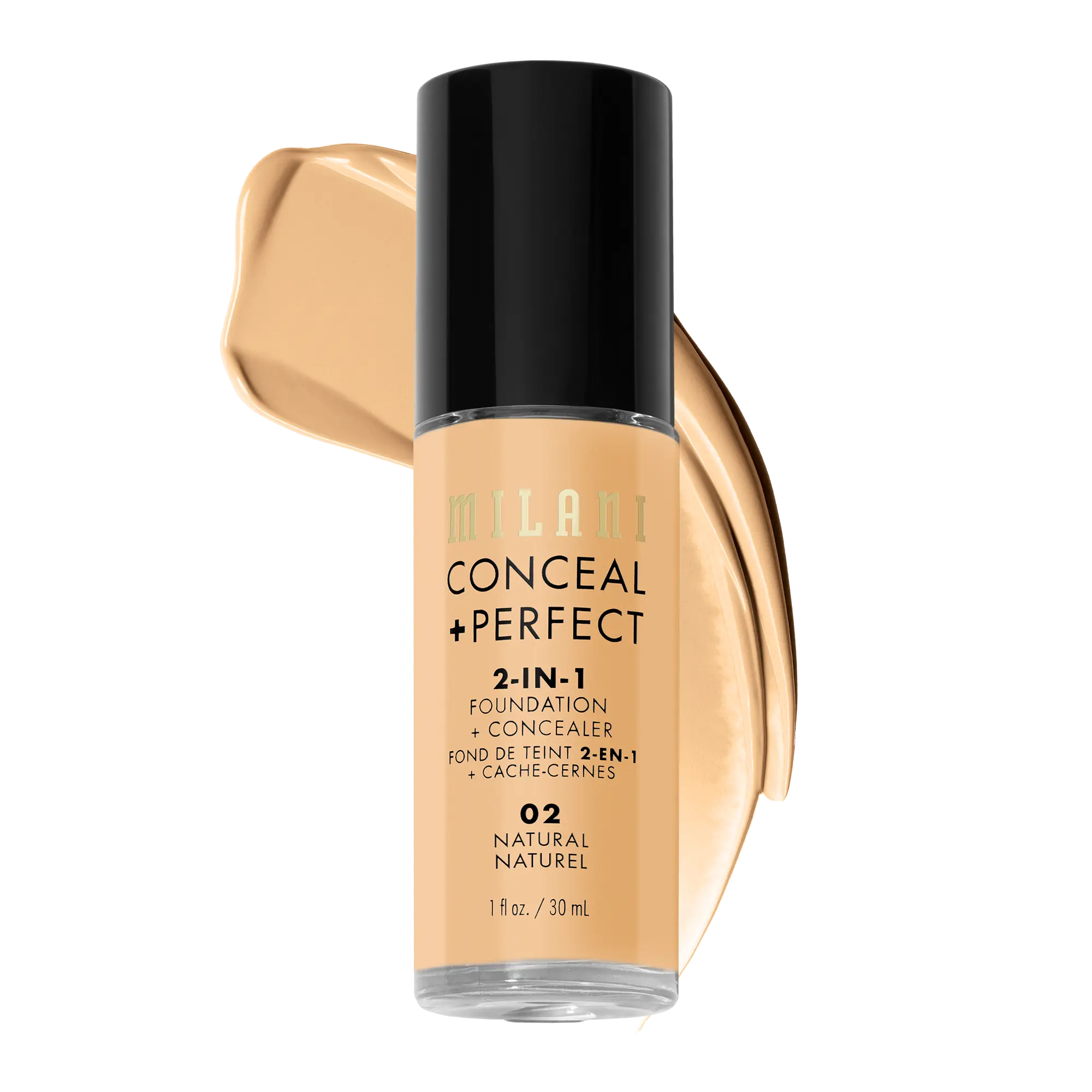 Milani Cosmetics Conceal + Perfect 2-In-1 Foundation and Concealer Medium to Full Coverage