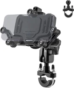 ROCKBROS Motorcycle Bike Phone Mount with Vibration Dampener for 4.7''-7.1'' Phones, Universal Motorcycle Handlebar Mount Phone Holder