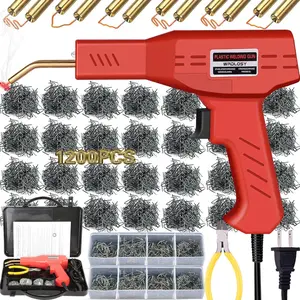 Plastic Welder, 1200PCS Staples, Plastic Welding Kit, Must Have for DIYers, Instant On/Off, Welder Kit, Bumper Repair, Portable Toolbox