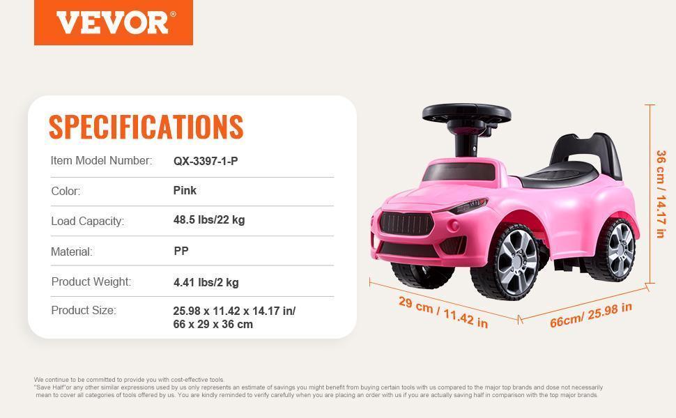 VEVOR Ride On Push Car for Toddlers, TikTokShopBlackFriday, Ages 1-3, Ride Racer, Sit to Stand Toddler Ride On Toy VEVOR Ride On Push Car for Toddlers, TikTokShopBlackFriday, Ages 1-3, Ride Racer, Sit to Stand Toddler Ride On Toy