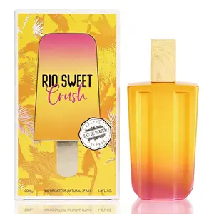 Rio Crush Women's Cologne-Style Perfume | 100ml Gourmand Nutty Eau de Parfum | Pistachio Caramel & Vanilla Scent Gift for Her