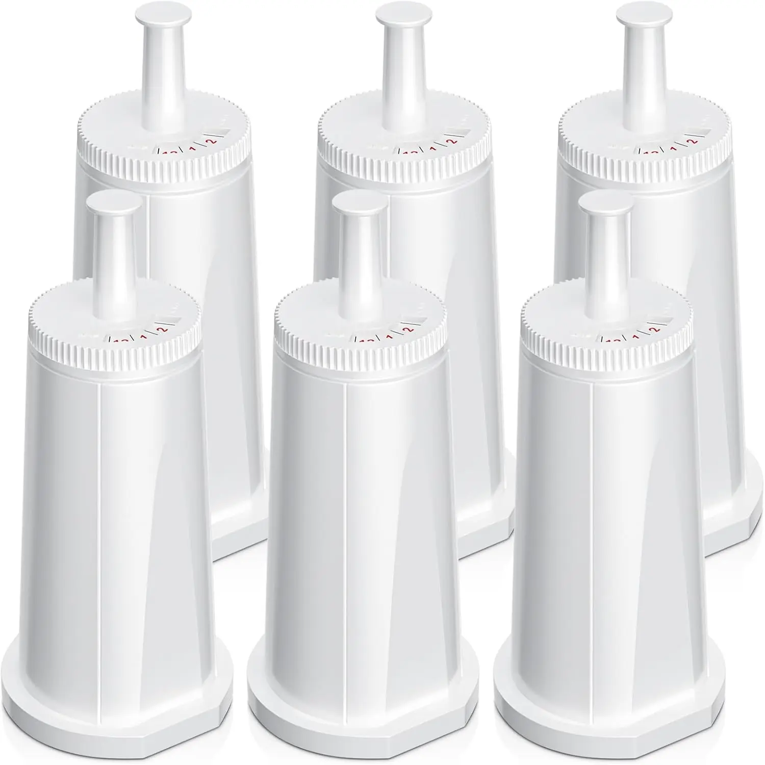 6-Pack Healthy Lifestyle Coffee Replacement Water Filter for Breville Espresso Machines - Barista Touch BES880, Oracle Touch BES990, Barista Pro BES878, Oracle BES980, Dual Boiler BES920, Bambino, ClaroSwiss Sage, Espresso Maker