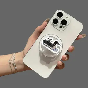 Heated Rivalry Wolf Bird Phone Grip  “Stupid Canadian Wolf Bird” Kindle Grip Ilya Rozanov Inspired MM Romance Merch