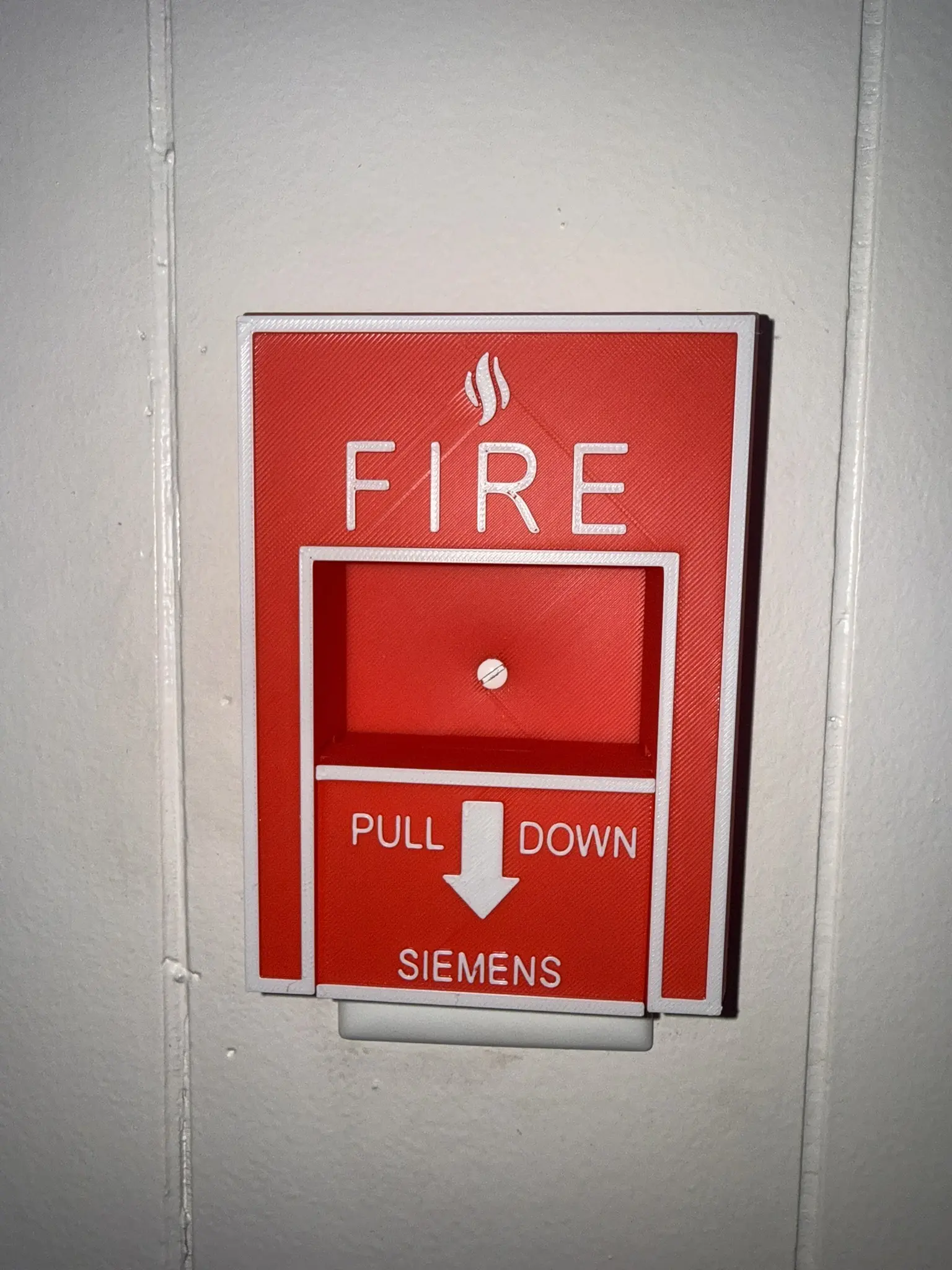 Fire Alarm Style Light Switch Cover – Pull Station