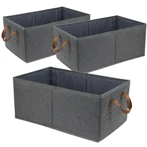 【Buy two get one free】Large Capacity Storage Bins Closet Organizer System,Sturdy Foldable Storage boxes for Organizing Clothing,Sheets,Toys,Books - Shelf Organizer Shelves Basket storage Bin, Organizing Baskets for Shelf,Spring Statements saver