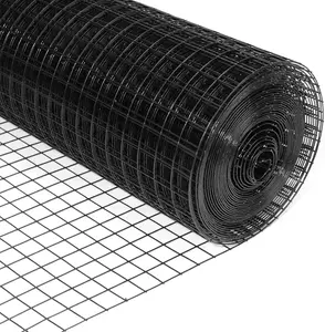 PVC Coated Hardware Cloth 1/2 Inch 36 x 50 Ft Metal PVC Mesh Wire Roll
