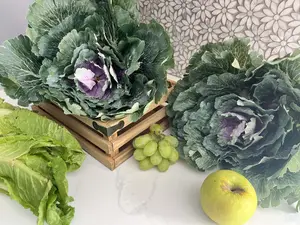 Faux Cabbage Artificial Vegetables