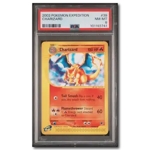 PSA 8 Charizard Expedition 2002 #39