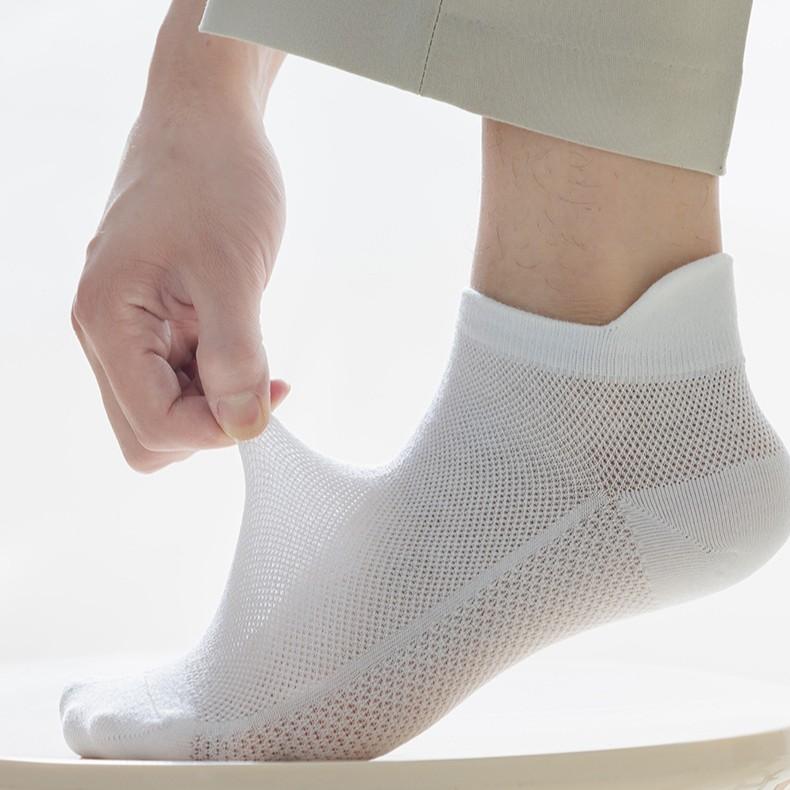 Cooling AC Socks [7-Pair Pack] – Antibacterial, Moisture-Wicking, Built for Summer Comfort