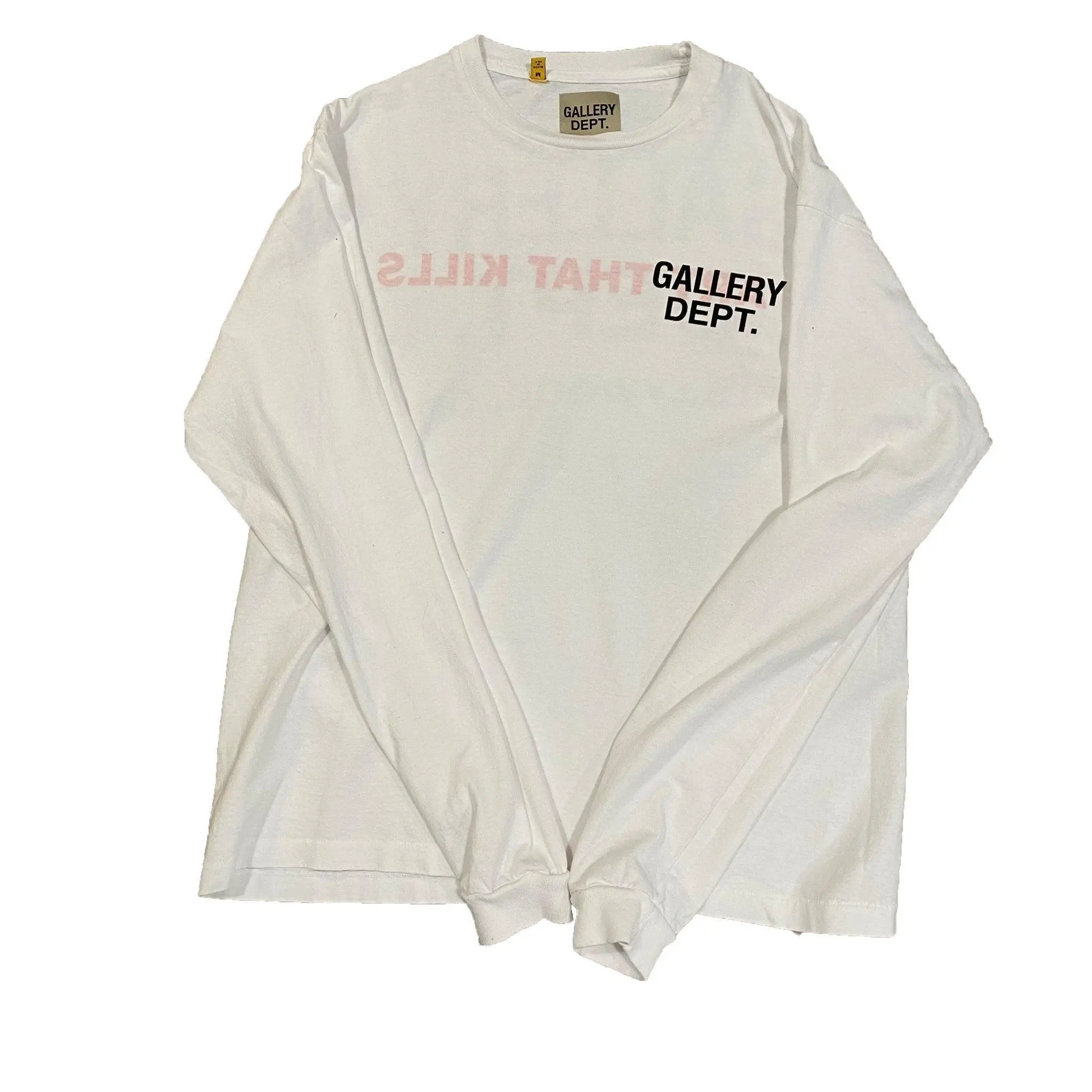 Men's Original Gallery Dept. ATK Reversible Crew Neck Long Sleeve Casual T-Shirt - Unisex Sizing, Brand New, 100% Authentic Menswear Top, Authenticity Guaranteed, Round Neck, 100% Authenticity Guaranteed, Brand New & Original, Longsleeves