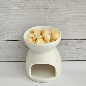 Vanilla Bean Wax Melts by Aroma Dots – Rich Butter Sugar Cane Vanilla Scent | Highly Scented Home Fragrance Dots