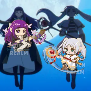 Frieren & Fern Hard Enamel Pin Set