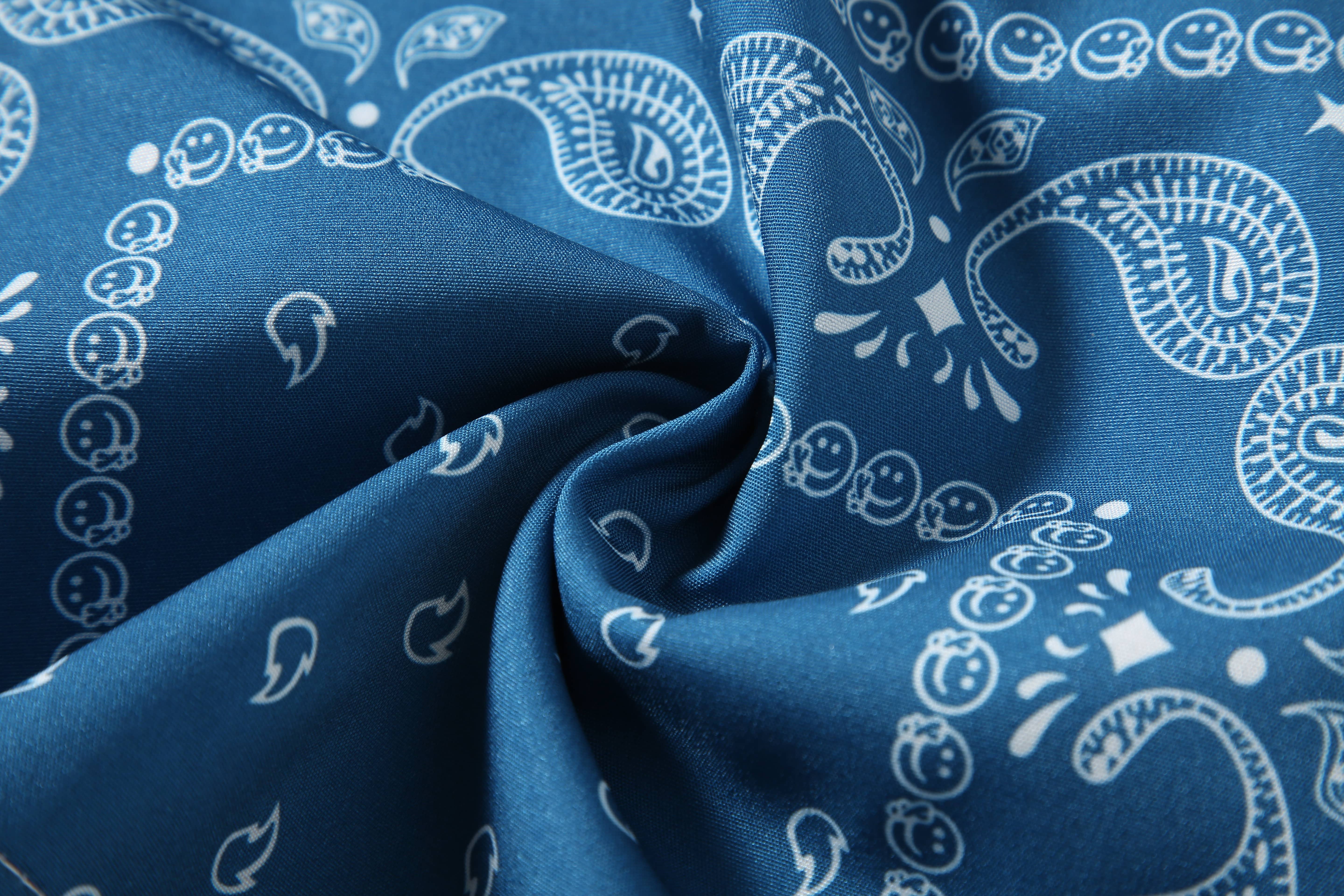 Men's Cashew Flower Pocket Shorts, Regular Fit Casual Drawstring Waist Shorts for Daily Outdoor Wear, Men Bottoms for All Seasons menswear clothes