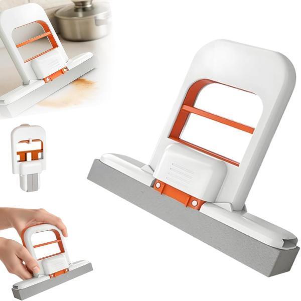 Mini , 2025 New Portable Self-Squeeze Small , Foldable Desktop s, Handheld Wet and Dry Use Cleaning Sponge s for Bathroom and Kitchen minihand mop Hands-Free Flat Floor Bucket Set Suction Cup Sponge Holder for Kitchen Sink  semiannual  sale  2023 easy ins