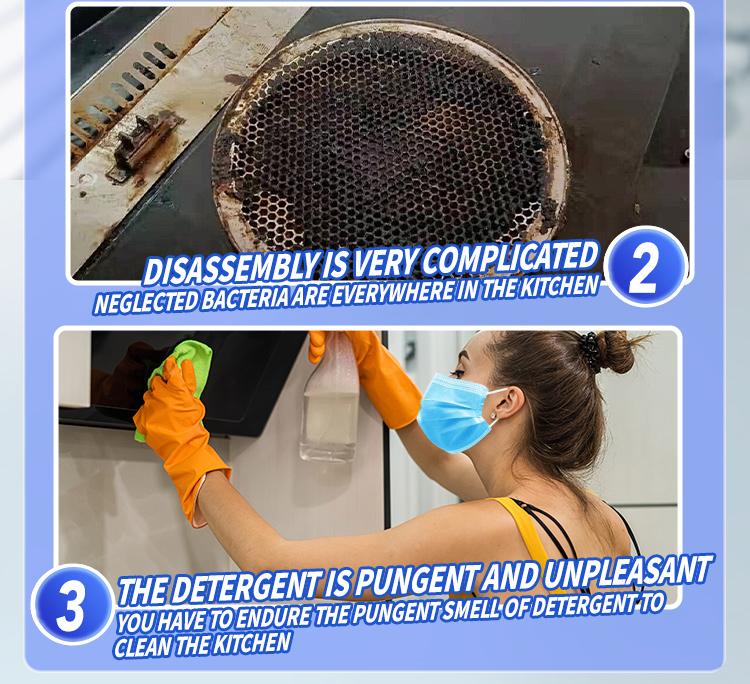 Lanwexy Heavy Duty Degreaser Cleaner Spray for Kitchen, Household, Oven, Stove, Range Hood,Household kitchen cleaners