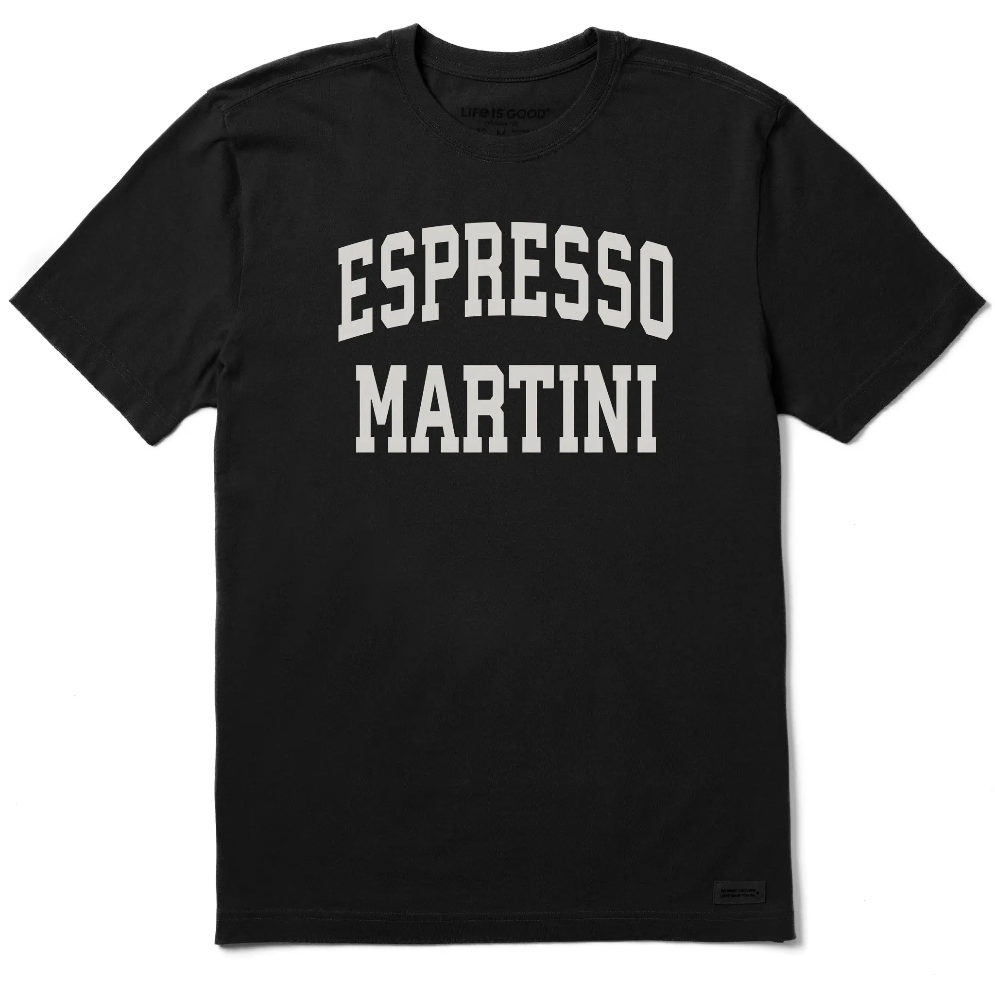 Men's Espresso Martini Arch Short Sleeve Crusher Tee