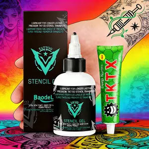 Mother's Day Gift | Tattoo Suit Deep Numbness TKTX Professional Tattoo Assistance Tool Painless Soothing Cream 6-8 Hours Relief 125ml Transfer Gel Vegan Natural Beauty Personal Care summerwins