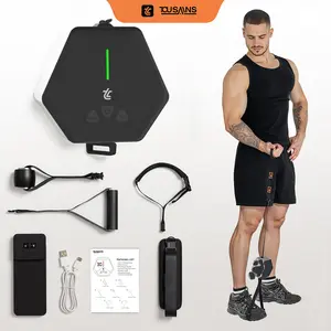 TOUSAINS HIVEGYM Power Pump Trainer, 3–30kg Resistance, Upgraded Heat Dissipation, Portable Full-Body Workout for Chest, Arms & Core, Smart App Training