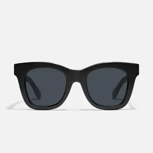 QUAY AUSTRALIA AFTER HOURS Square Frame Sunglasses - High Quality Polarized Fashionable Vintage Trendy Casual Glasses