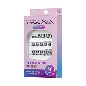 FALSCARA Studio Lash Palette - Xtra Spiky - 18 Wisps