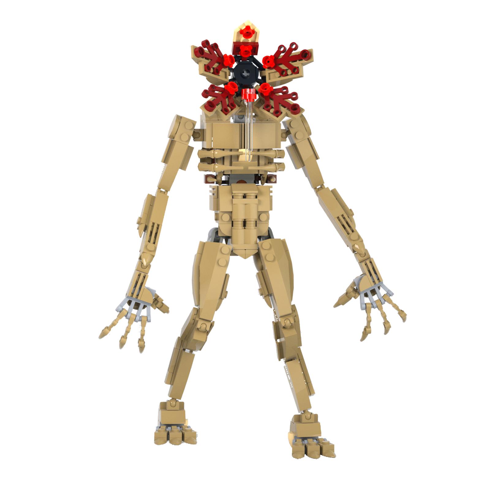 BUILDIFY Demogorgon Horror Monster Building Block Figure Stranger Things Hades Themed Collectible Model Pre-assembled Handheld Toy for Fans