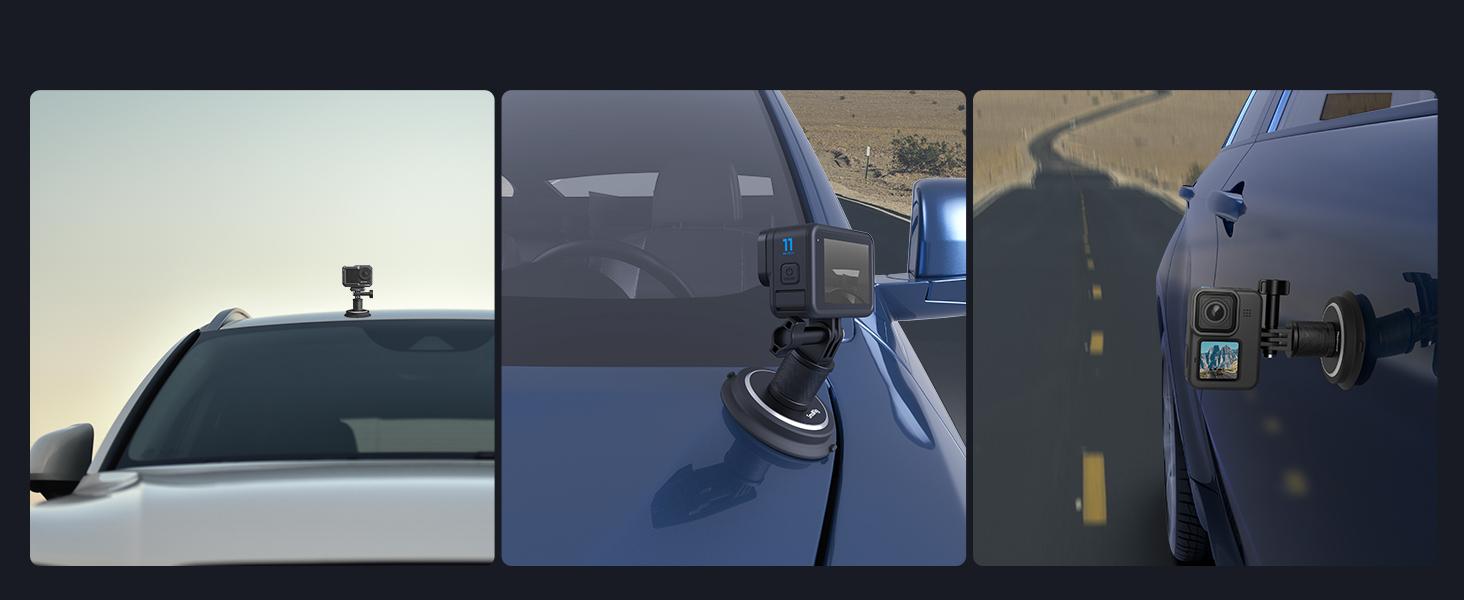 SmallRig 2-in-1 Gym Magnetic Suction Cup Phone Holder for iPhone 17/16Pro Max &Build in 6 Magnets Powerful Car Mount for GoPro Hero 13/12/11/10, for Akaso, for Insta360, for DJI OSMO Action 4/5, Pocket 3 and Phone 4347