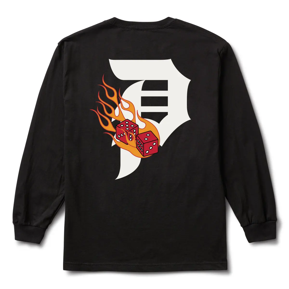 Primitive Skateboarding Men's Regular L/S T-shirt Heather