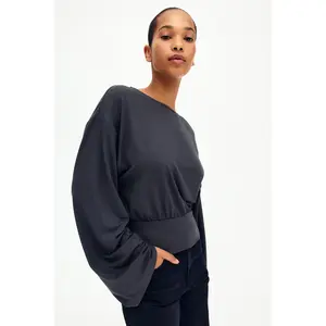 H&M Gathered jersey top