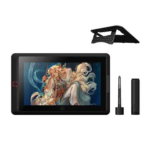 XPPen Artist 15.6 Pro V2 15.4-Inch Graphics Drawing Tablet 16384 Levels X3 Pro Stylus 60° Tilt Red Dial Full-lamination Anti-glare Flim