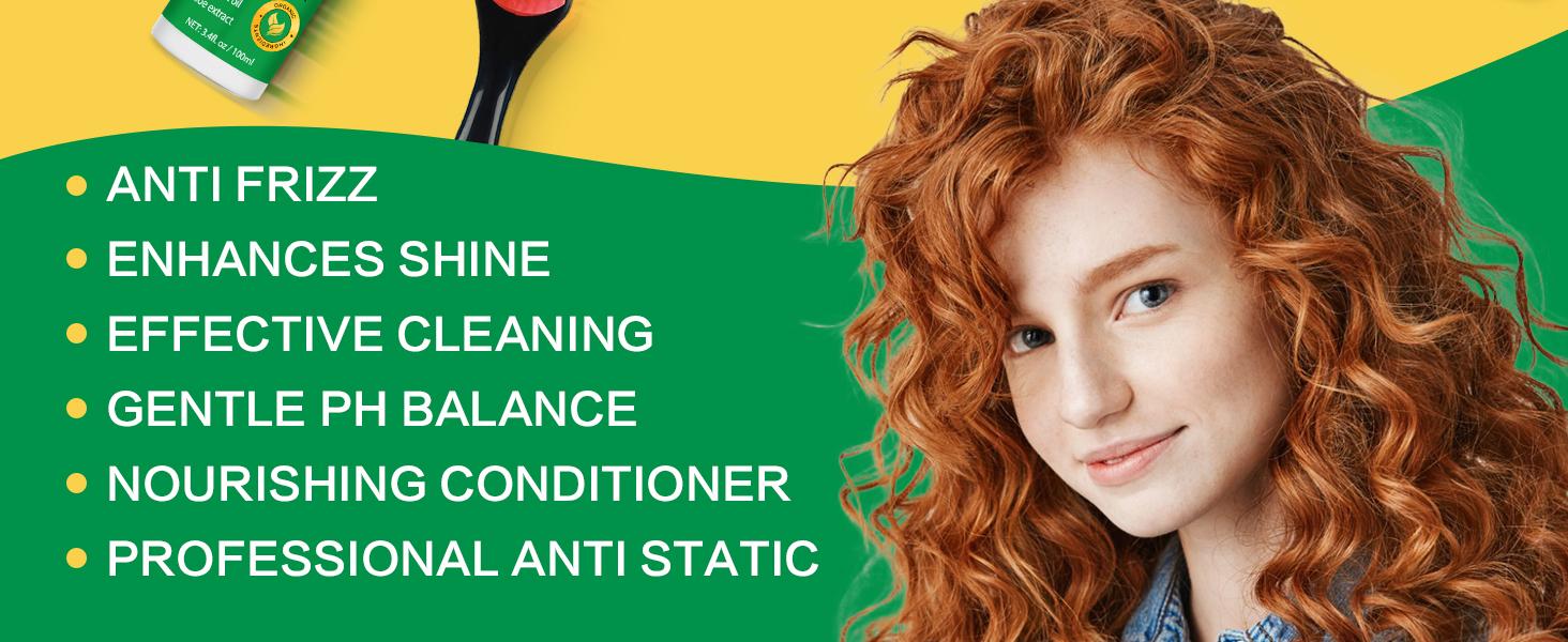 【Spring Glow-Up】Wig Shampoo for Synthetic Wigs & Wig Milk Spray for Synthetic Hair, Detangle and Anti-Frizz Conditioner Haircare Cleansing Cleanser