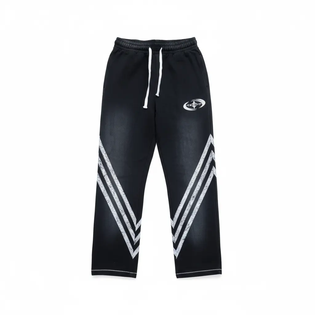 TDK KRTV Studios Black Studded Pants