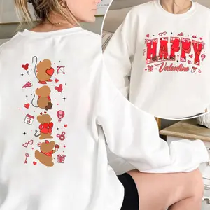 Funny Mouse Valentine's Day Shirt, Mouse Happy Valentine Tee, Happy Valentine's Day 2026, Gift Tee, Lover Shirt