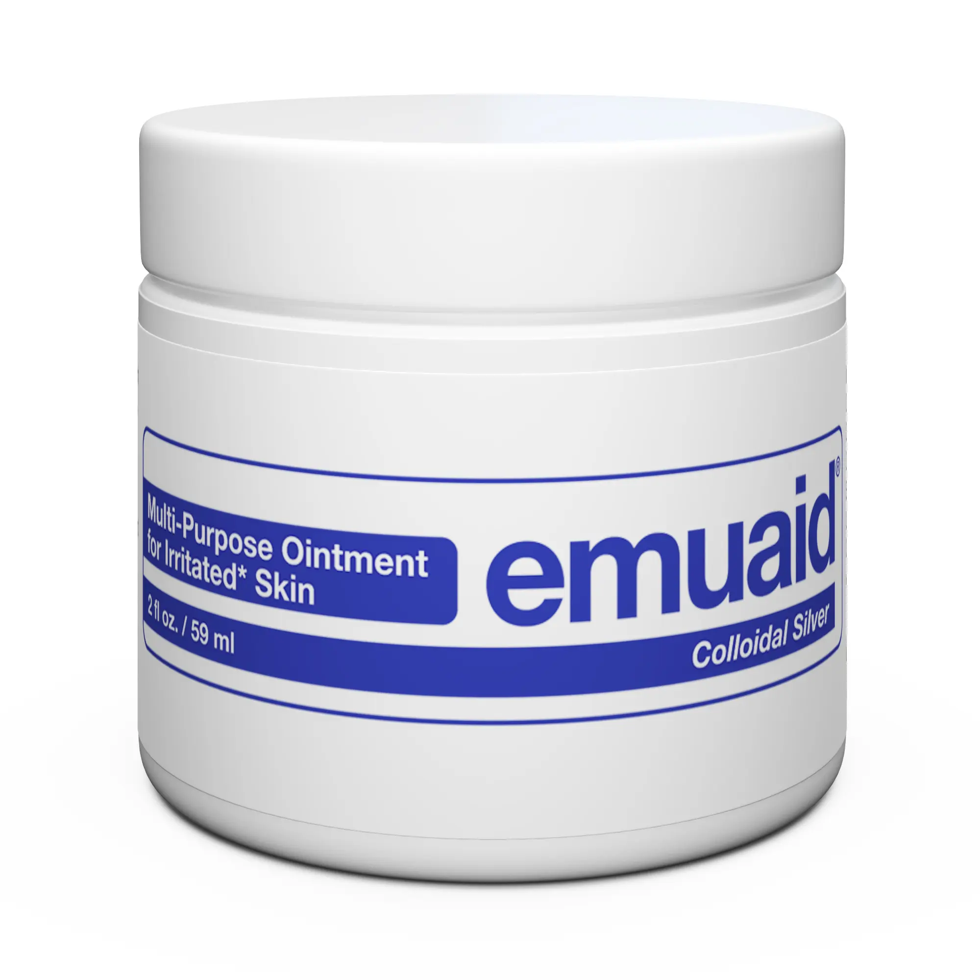 EMUAID Multi-Purpose Ointment with Hyaluronic Acid & Tea Tree Oil for Irritated Skin 0.5oz US Made Natural Soothing Moisturizer
