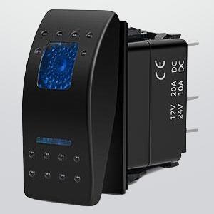 Nilight 4 Gang Rocker Switch Box 12V SPST ON Off Switch PD Type C and QC 3.0 USB Charger Voltmeter Waterproof Aluminum Rocker Switch Panel DIY Stickers for Boats Cars RVs Trucks Headlights Taillights Nilight 4 Gang Rocker Switch Box 12V SPST ON Off Switch PD Type C and QC 3.0 USB Charger Voltmeter Waterproof Aluminum Rocker Switch Panel DIY Stickers for Boats Cars RVs Trucks Headlights Taillights