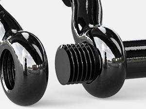 Nilight - 90052B 2 Pack 3/4" D-Ring Shackle 4.75 Ton (9500 Lbs) Capacity with 7/8" Pin Heavy Duty Off Road Recovery Shackle with Isolators & Washer Kit for Jeep Truck Vehicle Car Accessories Tow And Haul