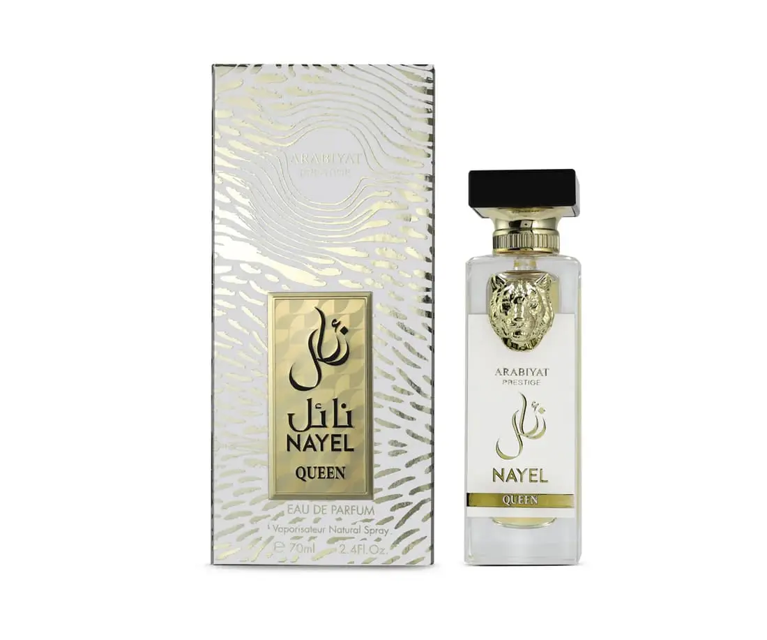 Nayel Queen Arabiyat Prestige Eau de Parfum, 100ml Fragrance with Tonka, Cedarwood, Vanilla, Benzoin, Saffron Accord (Beauty & Personal Care)