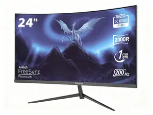 New 24” Curved 200Hz Gaming Monitor | 1ms IPS | Ultra-Smooth Gameplay | FreeSync | PS5, Xbox & PC #BlackFriday
