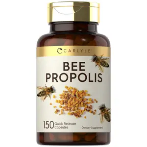Carlyle Bee Propolis Capsules 600mg | 150 Count | Extract Supplement | Non-GMO, Gluten Free