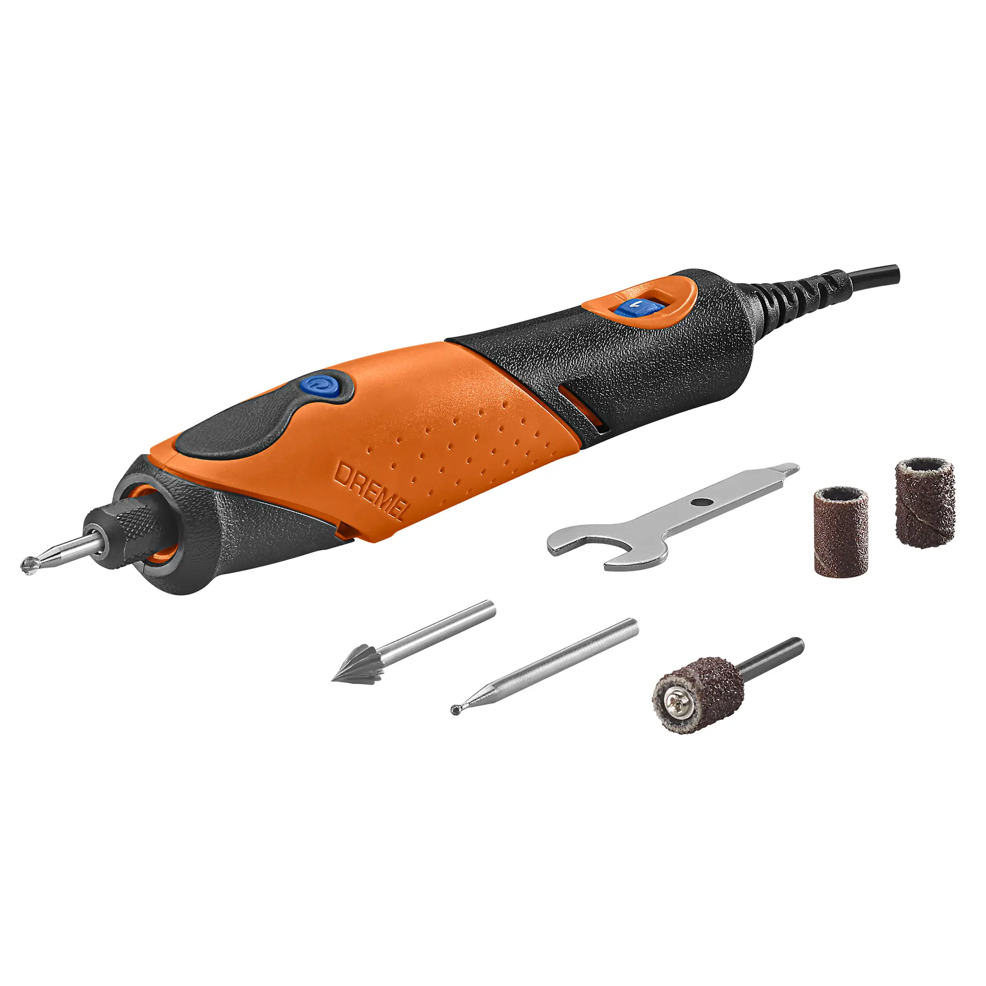 Dremel Precision Pumpkin Carving Specialty Power Tool Combo Kit, Slim-Handheld Tools Set with 6 Accessories, 6.8 oz, 5,000 to 22,000 RPM Adjustable Speed for Wood/Glass