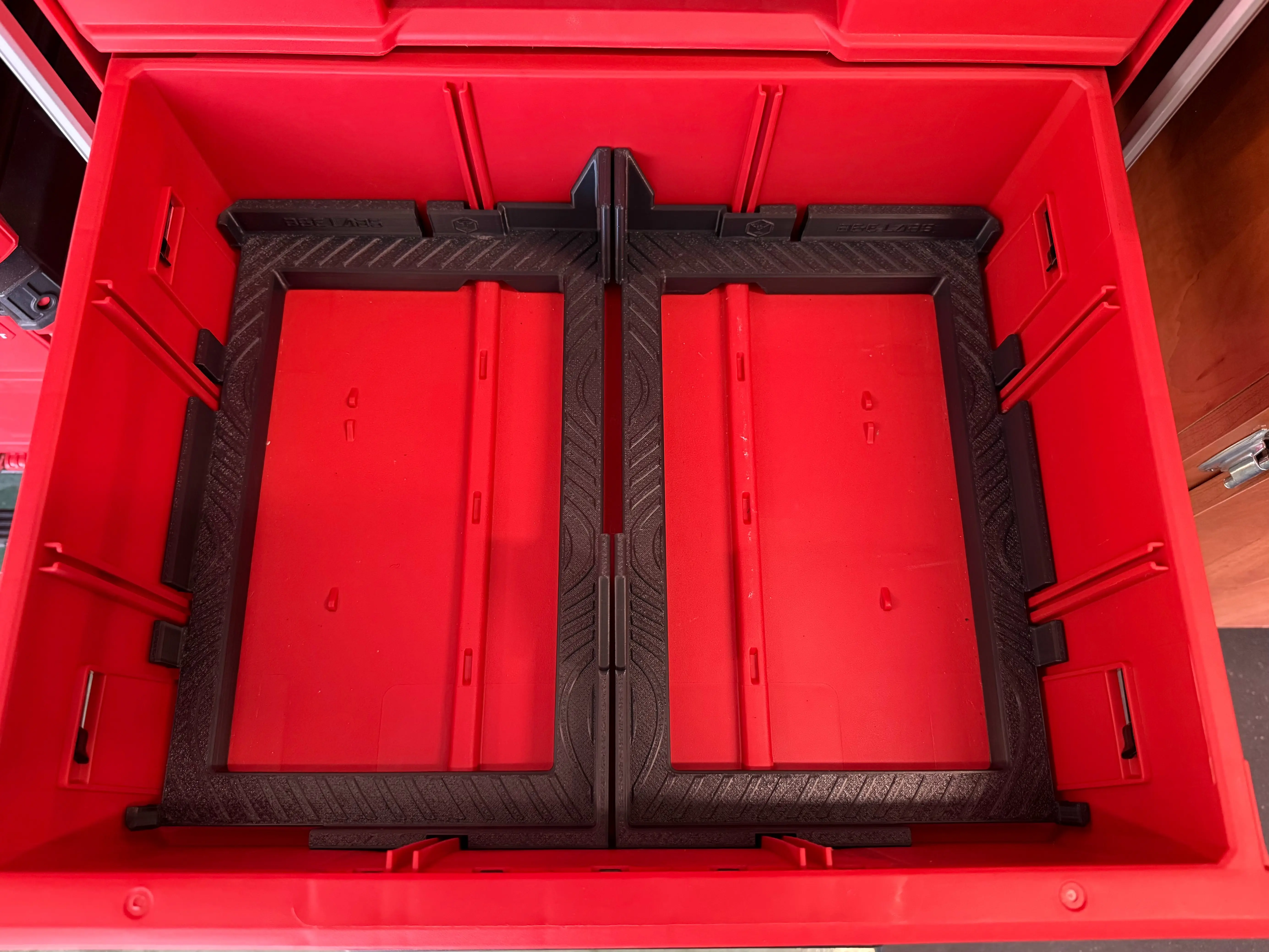 Wrench Adapter Plates for Milwaukee Packout Large Drawers