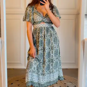 Angie Floral Print Dress