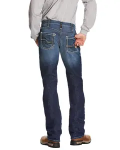 Ariat Men's M5 Ryley Slim Stackable Straight Leg Work Jeans Big - 10026004-Big